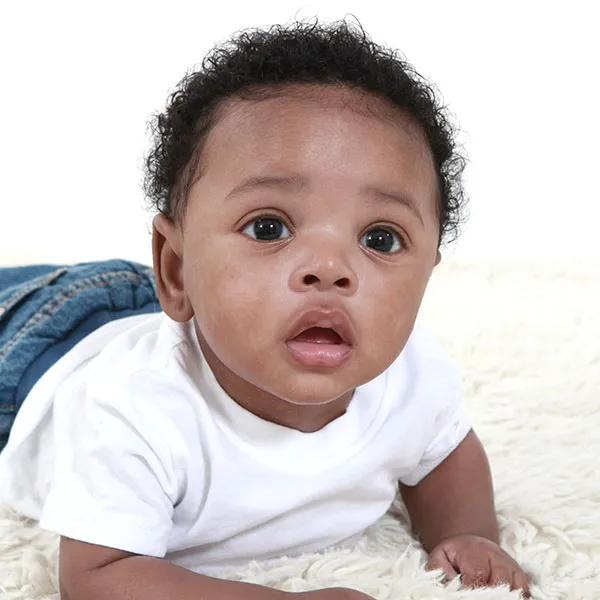 Ezra's First Photo Shoot baby model portfolio photograph 2