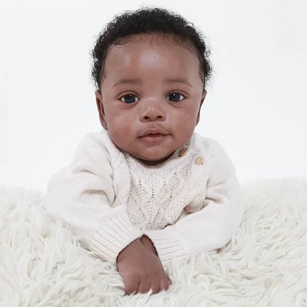 Ezra's First Photo Shoot baby model portfolio photograph 4