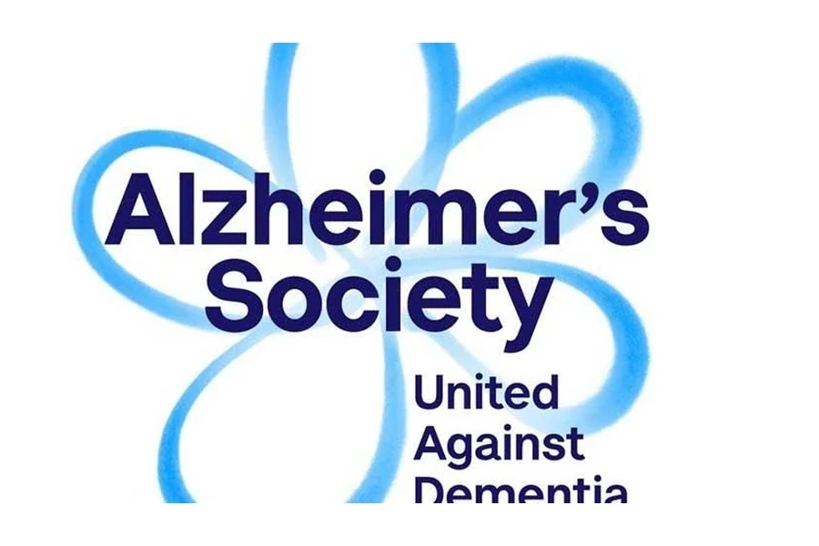 Alzheimer's Society logo from the baby commercial